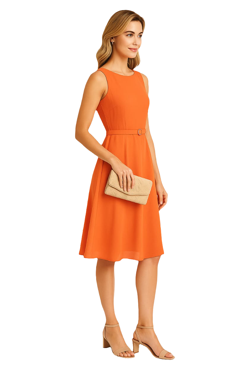 Midi Dress – Chic & Versatile