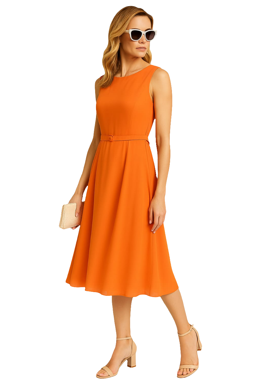 Midi Dress – Chic & Versatile