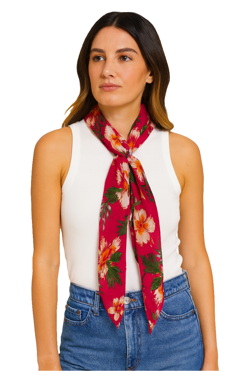 Tropical Floral Pareo Sarong