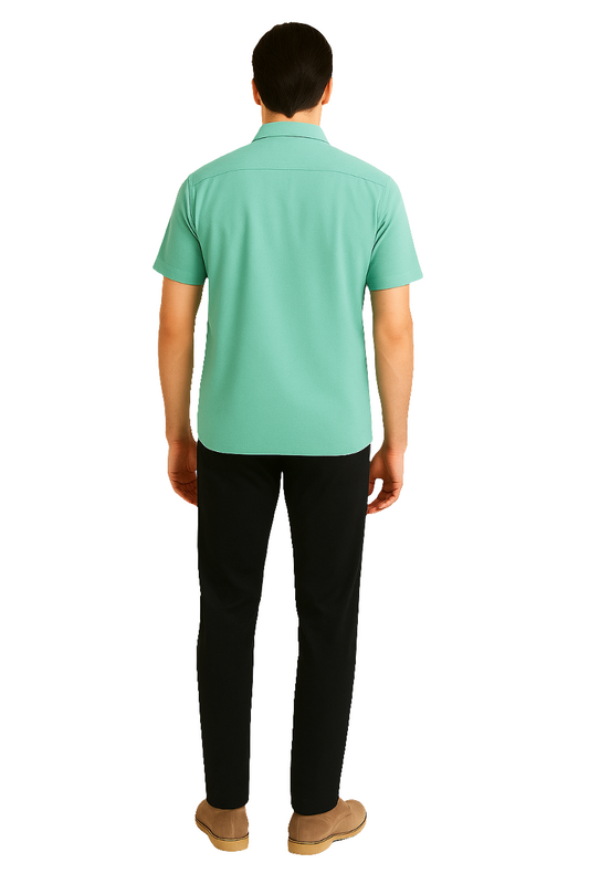 Cotton Linen Embroidered Shirt