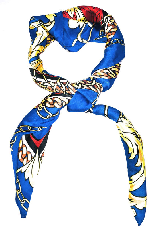 Star Baroque Satin Scarf